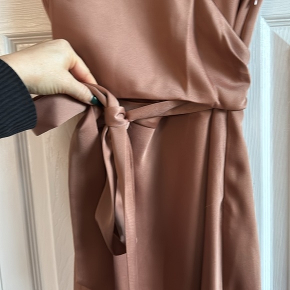 BHLDN | Louisa Satin Charmeuse | Midi Dress | size S - Picture 8 of 11